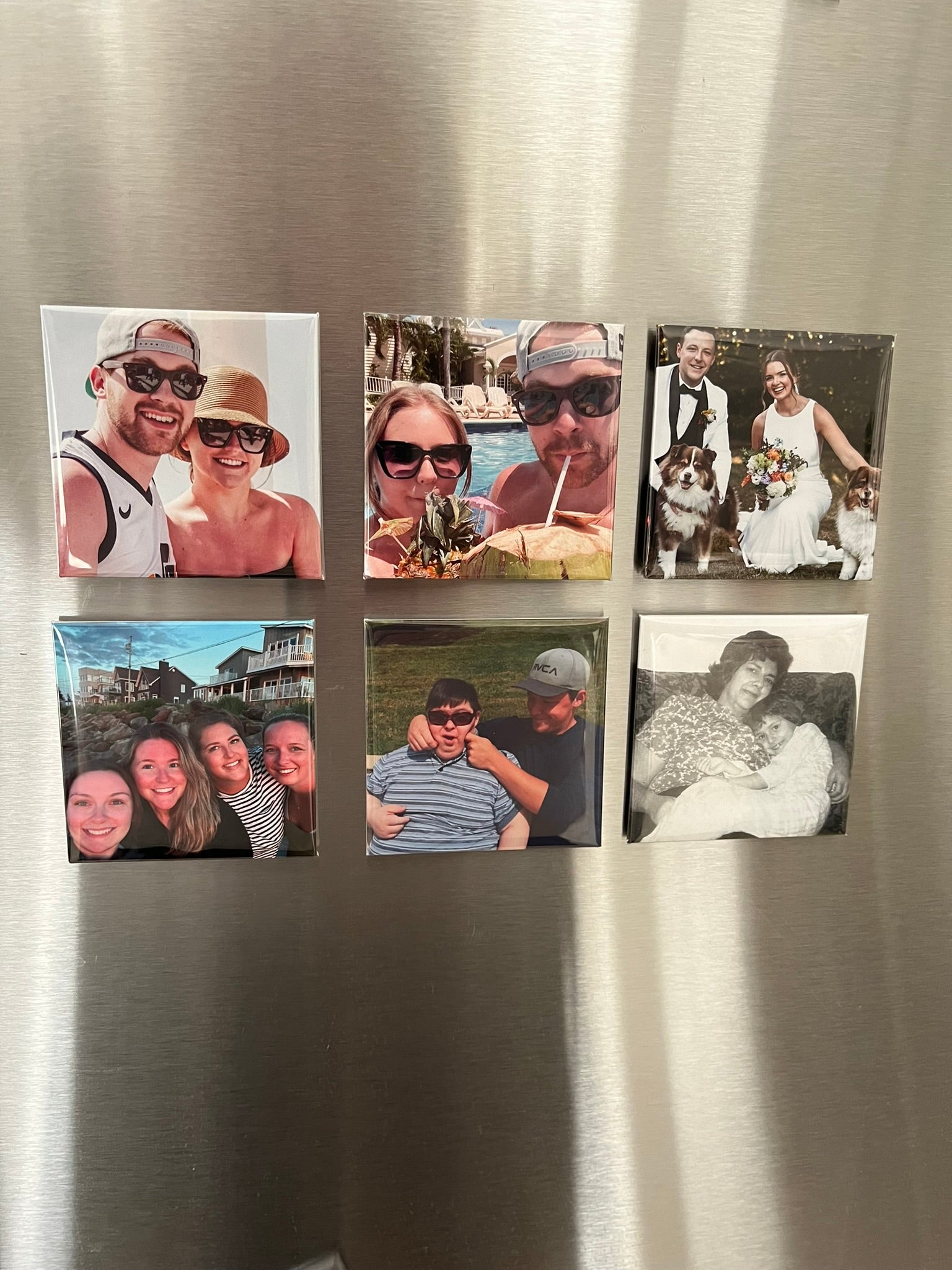 Bundle of 6 Photo Magnets